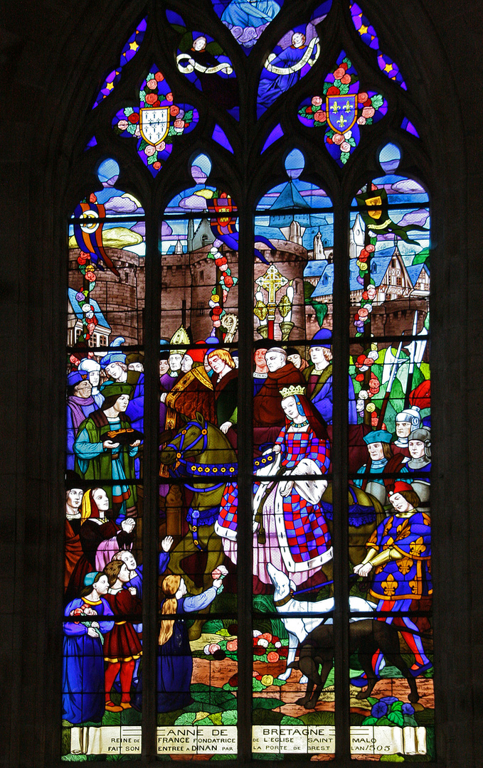 Vitrail église Saint Malo - 