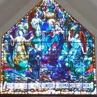 VITRAL DE LA IGLESIA EN EL SANTUARIO A JOSE GREGORIO HERNANDEZ ISNOTU ESTADO TRUJILLO