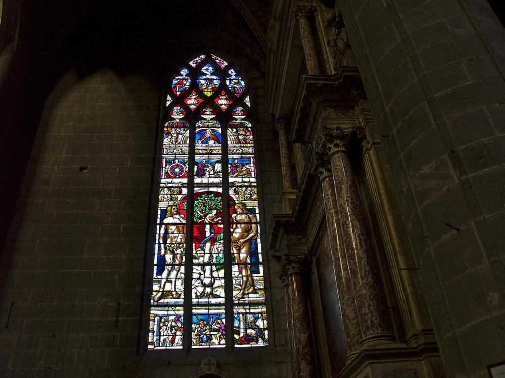 Vitraux d’Arnaud de Molès, Cathédrale Sainte-Marie d’Auch -- 1