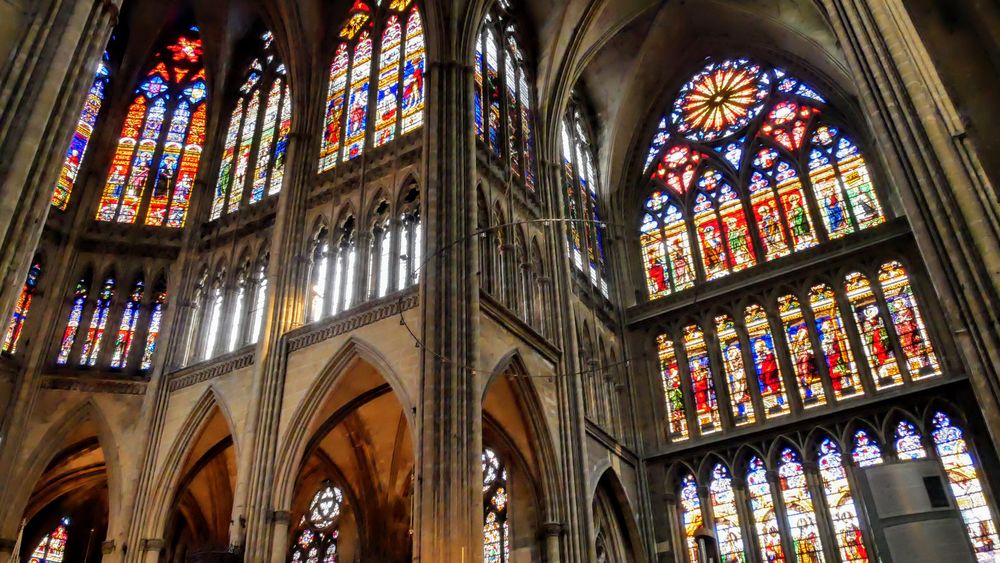 vitraux de la cathedrale de Metz