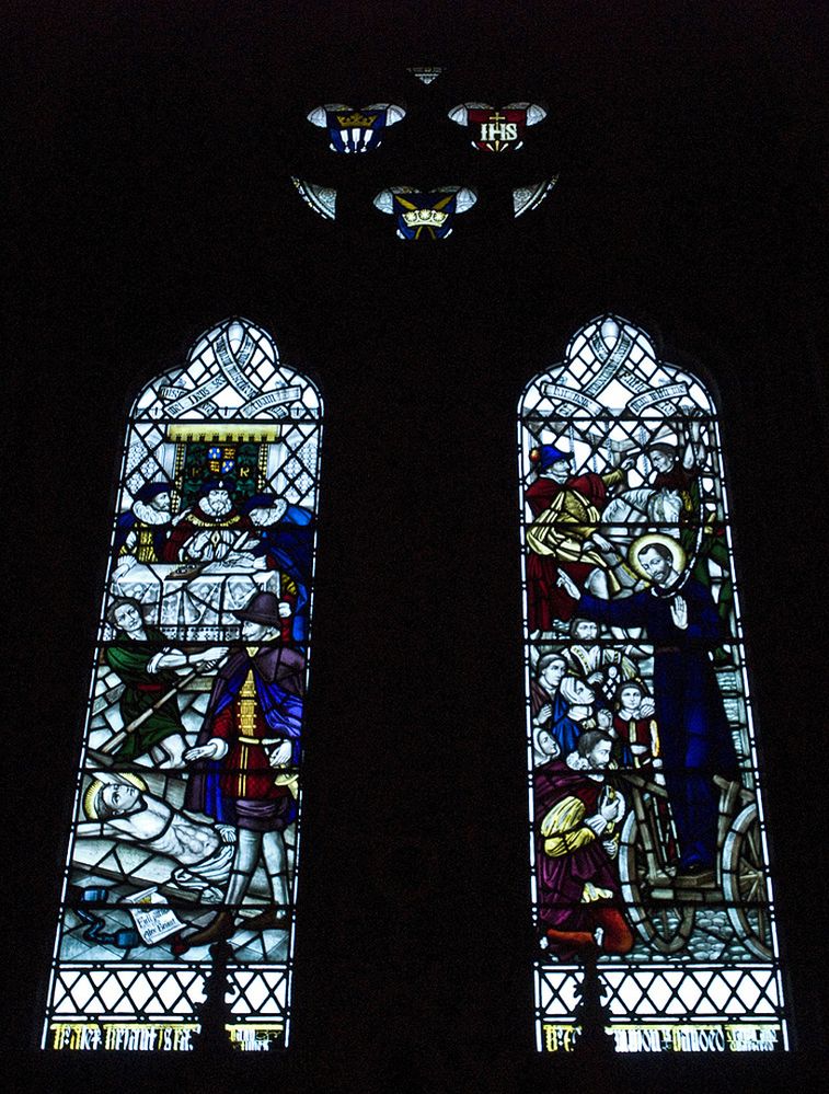Vitraux de l’Eglise Notre-Dame des Martyrs Anglais  --  Cambridge