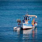 Vittoria das Fischerboot +++ Sardinien