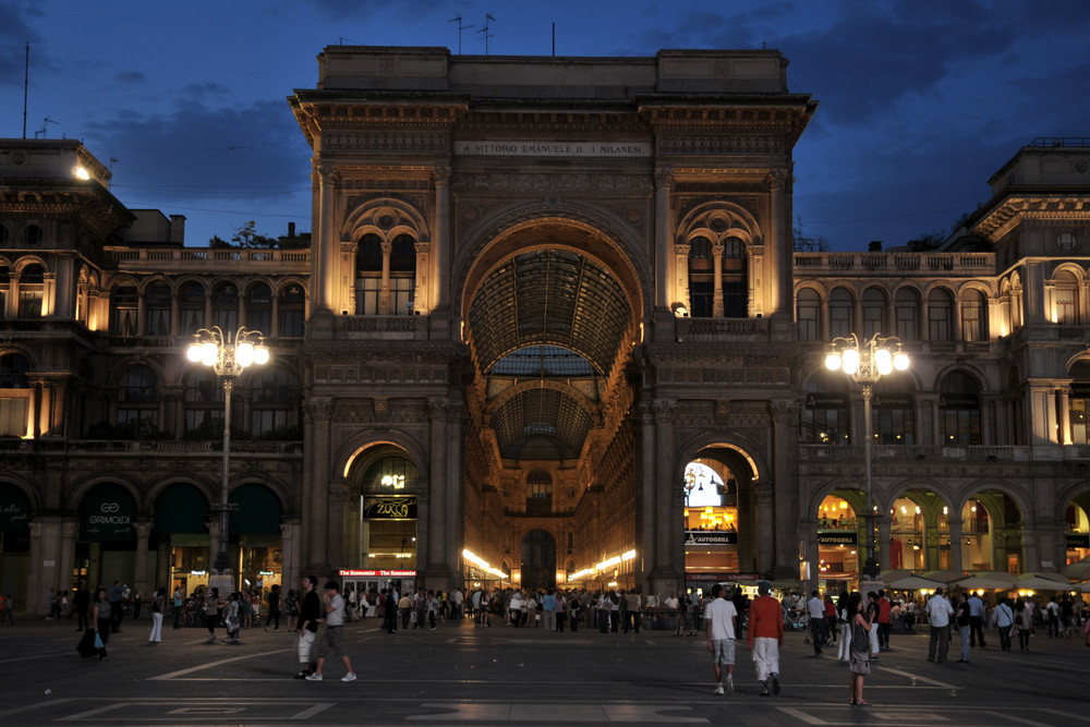 Vittorio Emanuele, Mailand