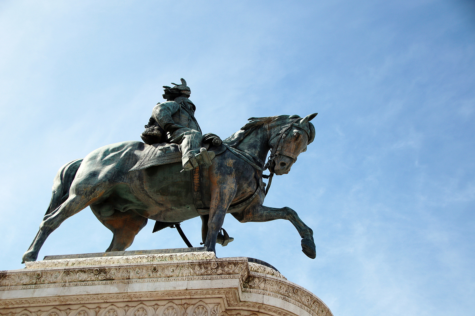 Vittorio Emanuelle II a Cavallo