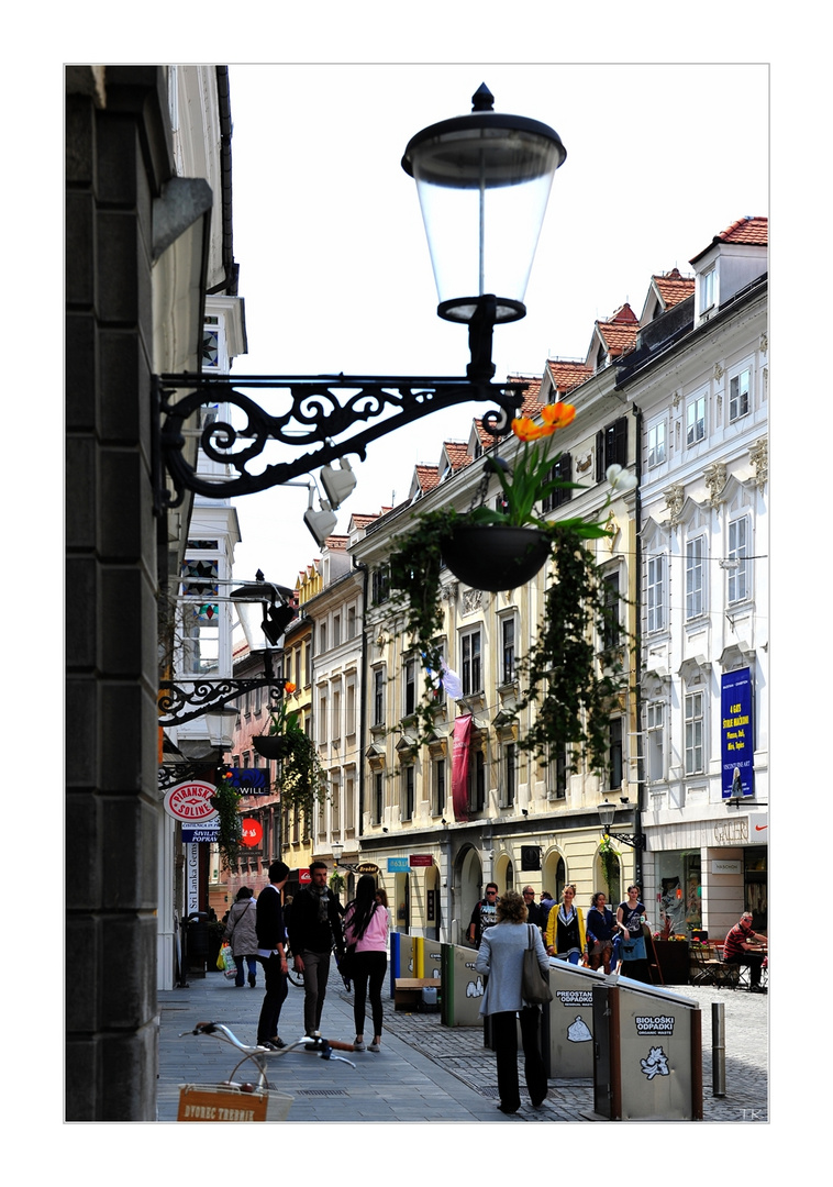 Vivid Ljubljana, Old Town Street