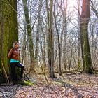 Vivien im Wald