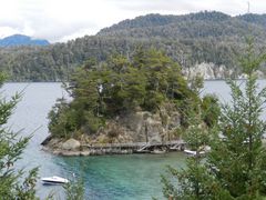 viviendo en una isla (Nahuel Huapi)