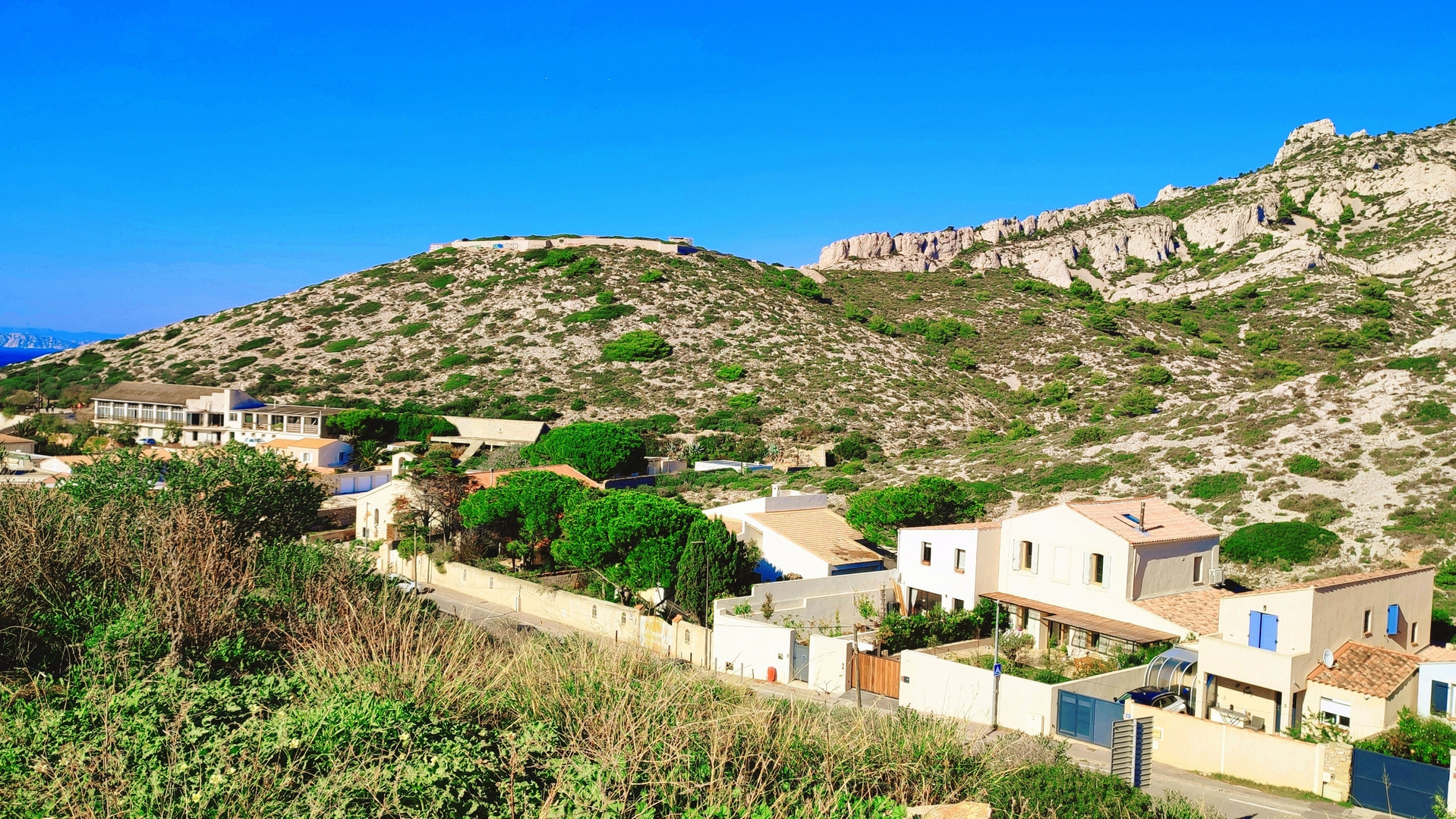 Vivre dans les calanques