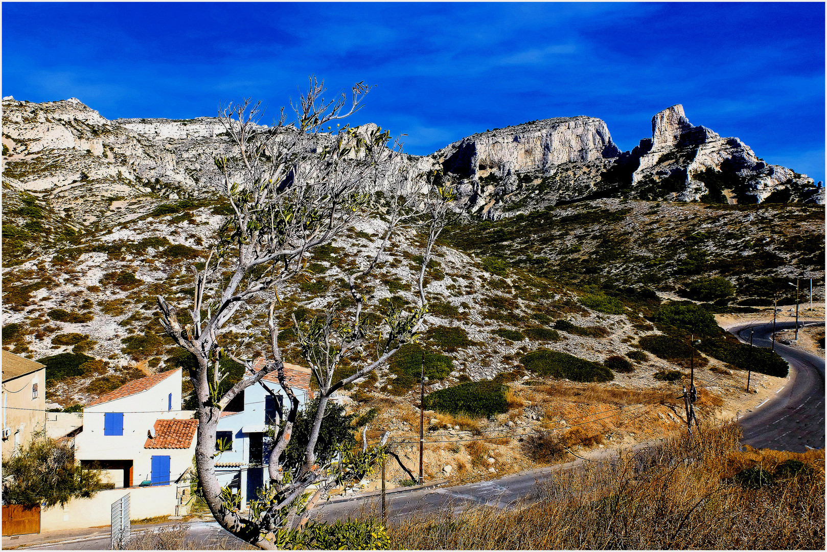 Vivre dans les calanques...