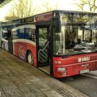 VKU Linienbus am Bergkamener Busbahnhof HDR