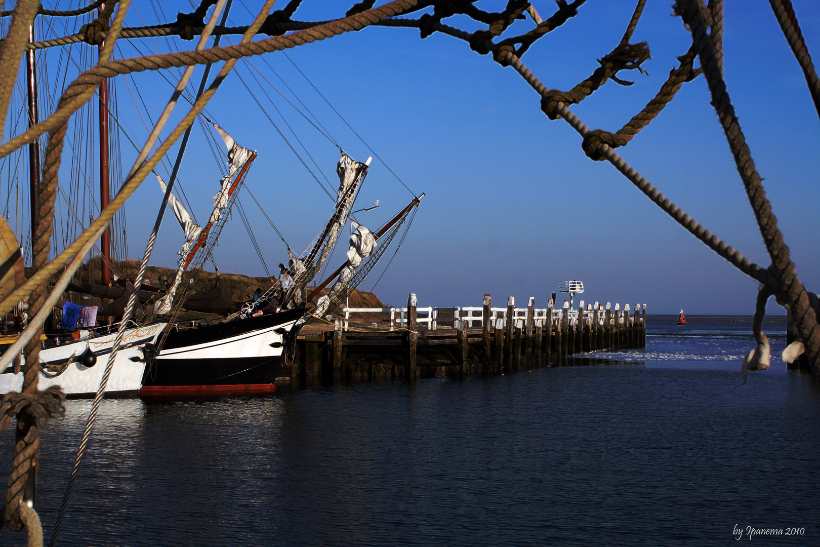 Vlieland, Hafenstimmung