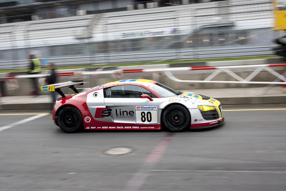 VLN-03.10.09, Audi R8, Nr.: 80.