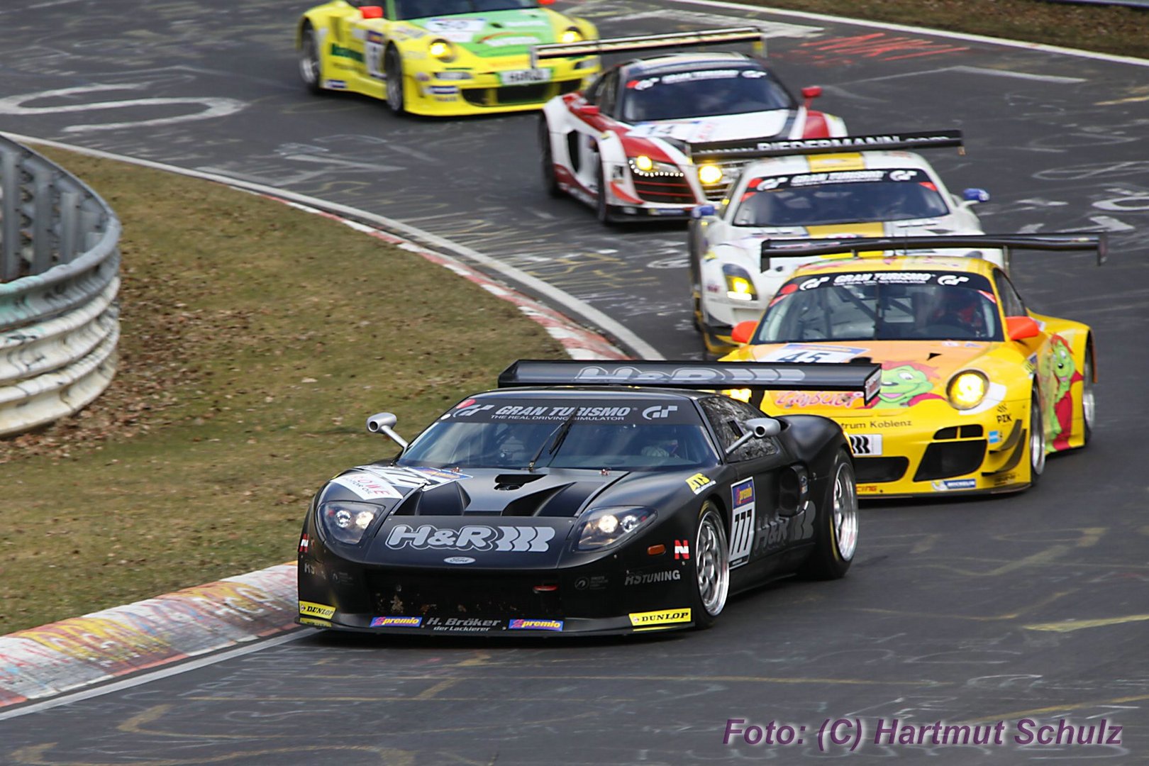 VLN 13.04.2013 - und es sah so gut aus für den Alzen Ford.