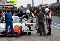 VLN 14.05.11, Fahrerwechsel, Porsche, Nr.: 70