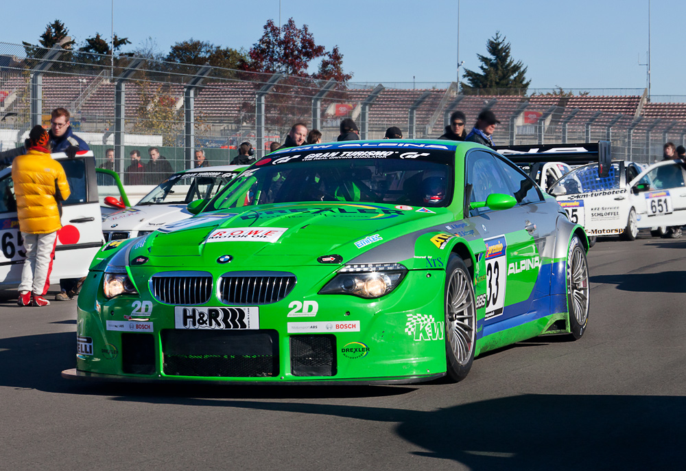 VLN, 15.10.11, BMW Alpina mit Power