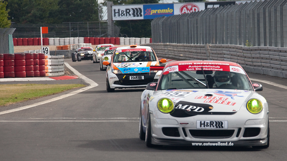 VLN-2010, Boxeneinfahrt (Archiv)