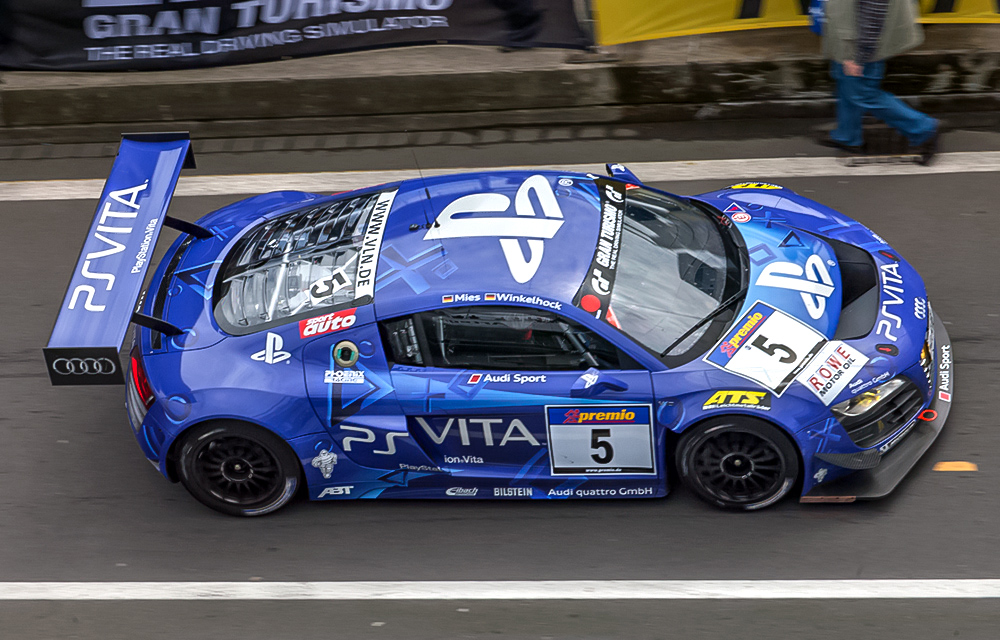 VLN 2012, Audi R8, Boxengasse