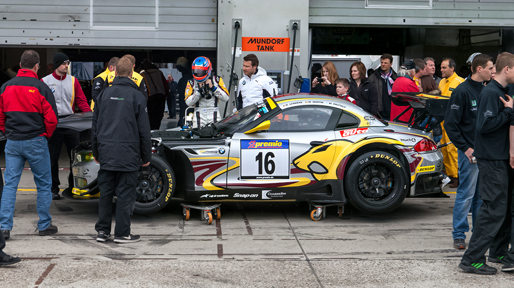 VLN 2012, Inspektion bei den Einstellfahrten