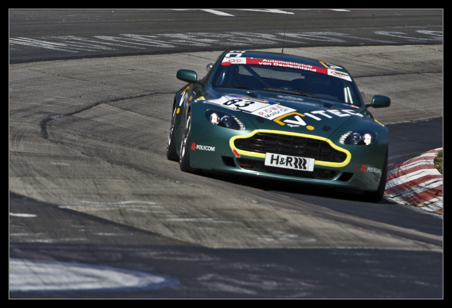 VLN 24.04.2010 Leo Loewnstein kurz vor dem tragischen Unfall.