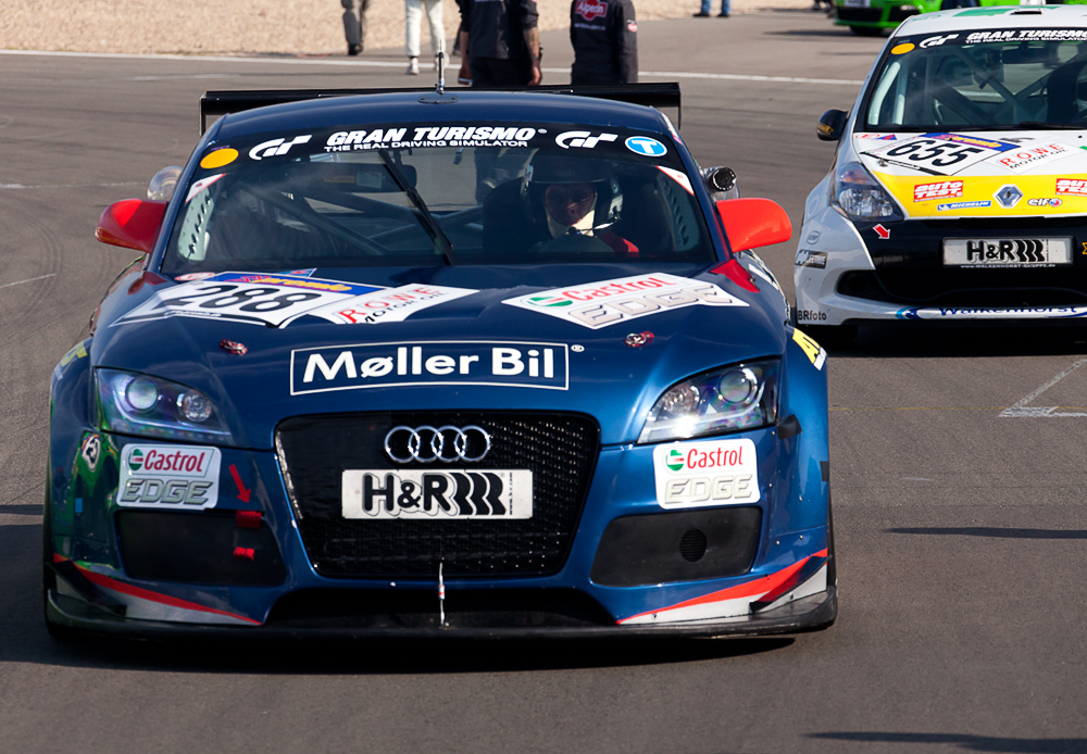 VLN, 24.09.11, Audi auf dem Weg zum Start