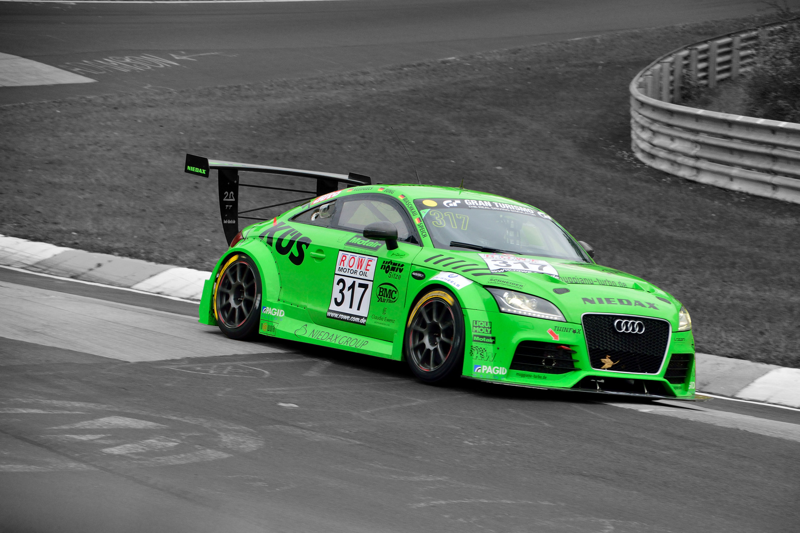 VLN #317 - Audi TTS 2R  - Colorkey II