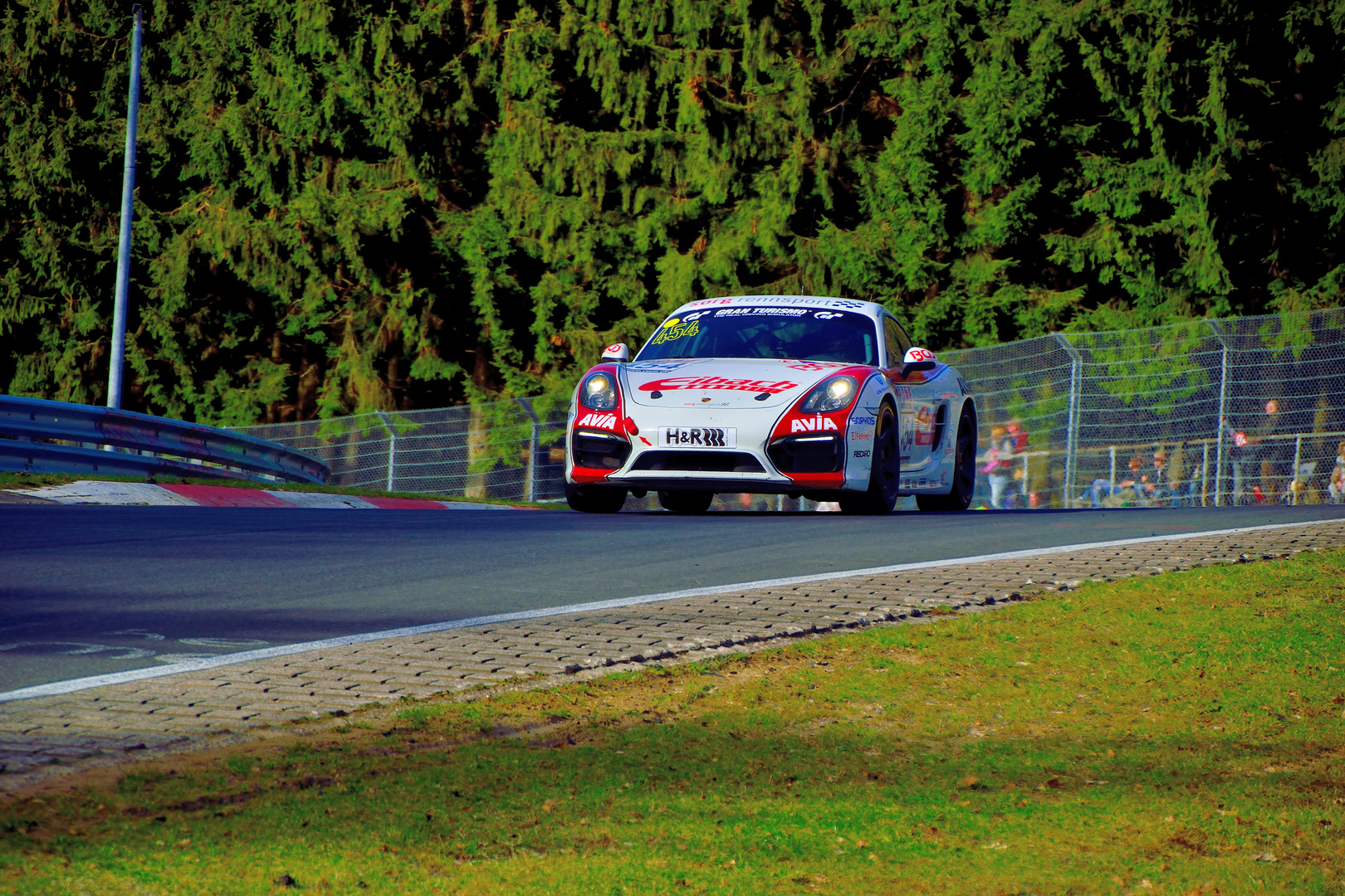 VLN #454 Porsche Cayman Team Securtal Sorg Rennsport