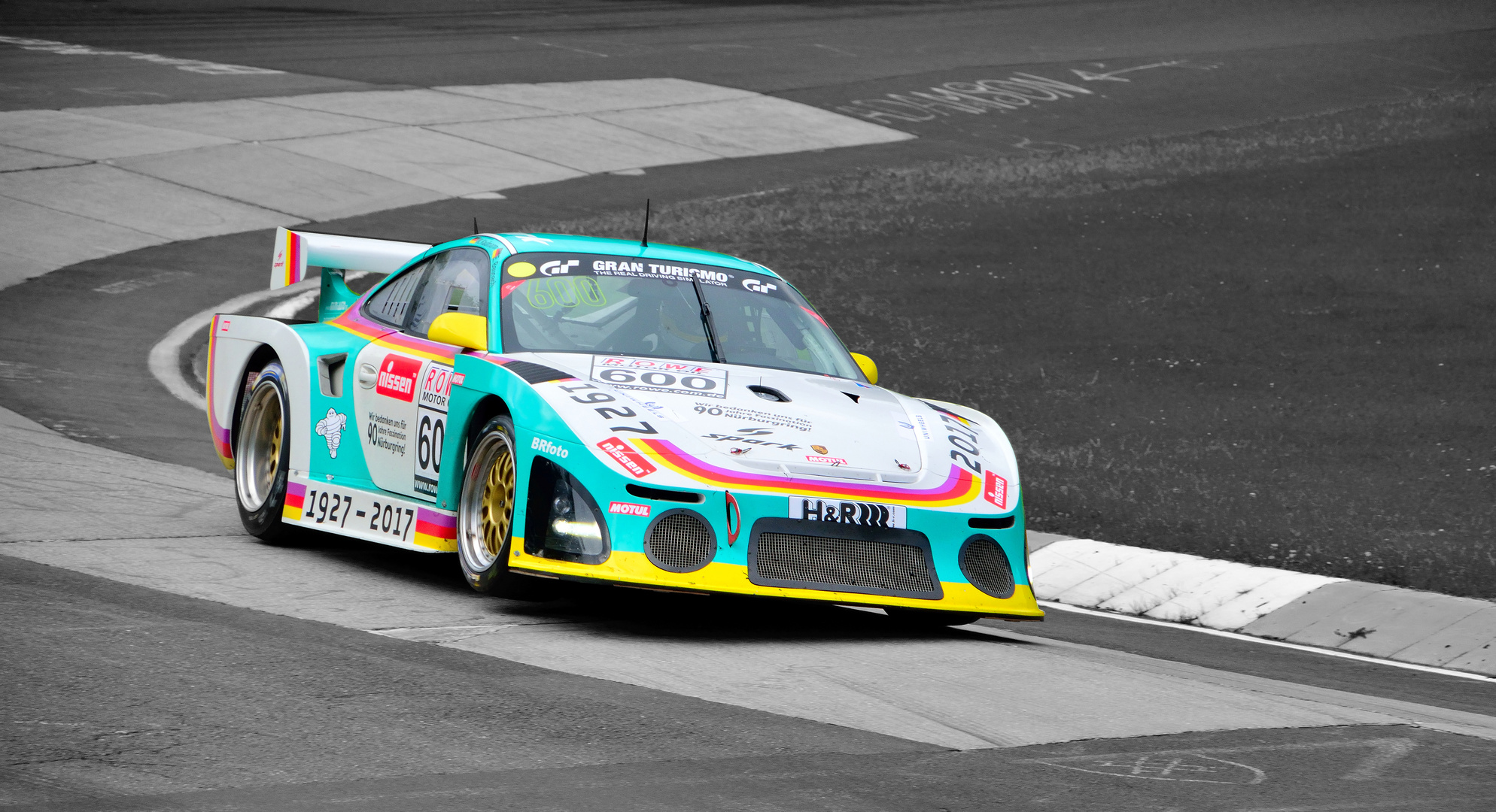 VLN # 600 - Porsche 997 K3 - Colorkey III