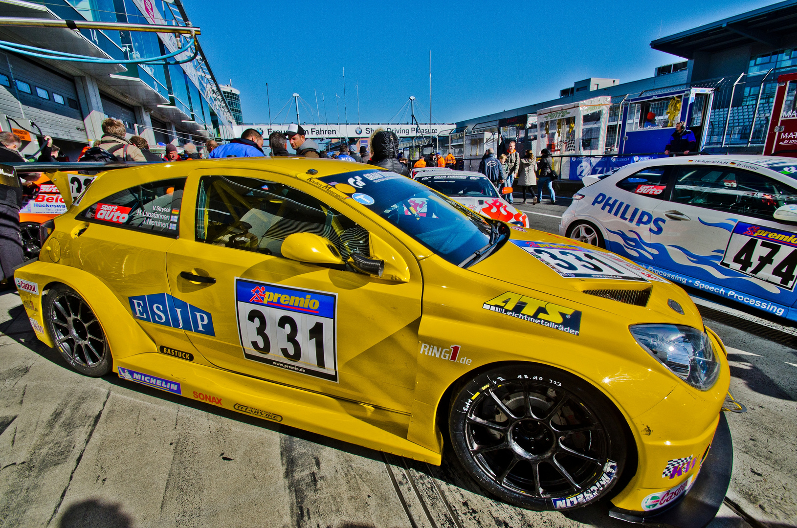 VLN Langstreckenmeisterschaft 250Meilen-Rennen auf den Nürburgring