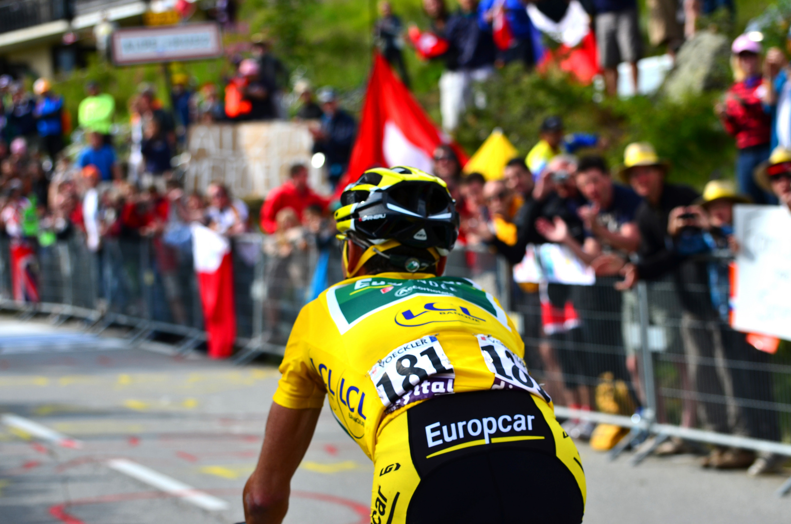 Voeckler - maillot jaune