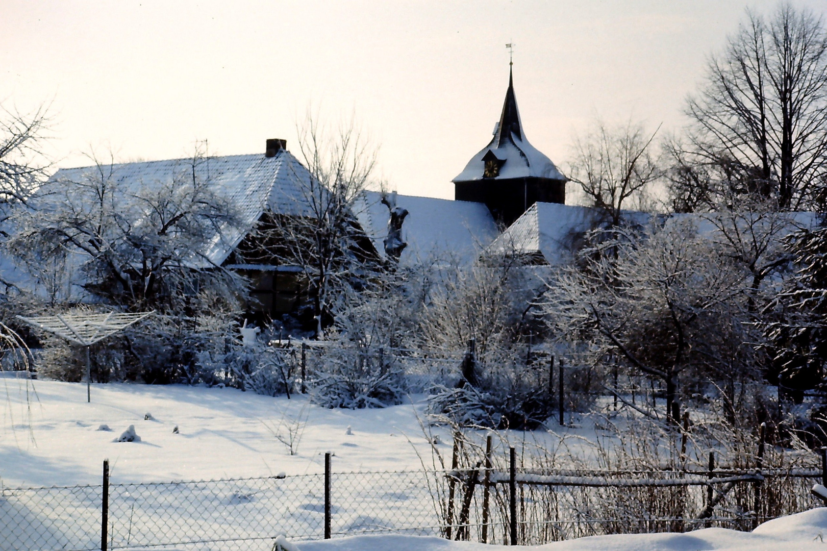 Vöhrum im Schnee