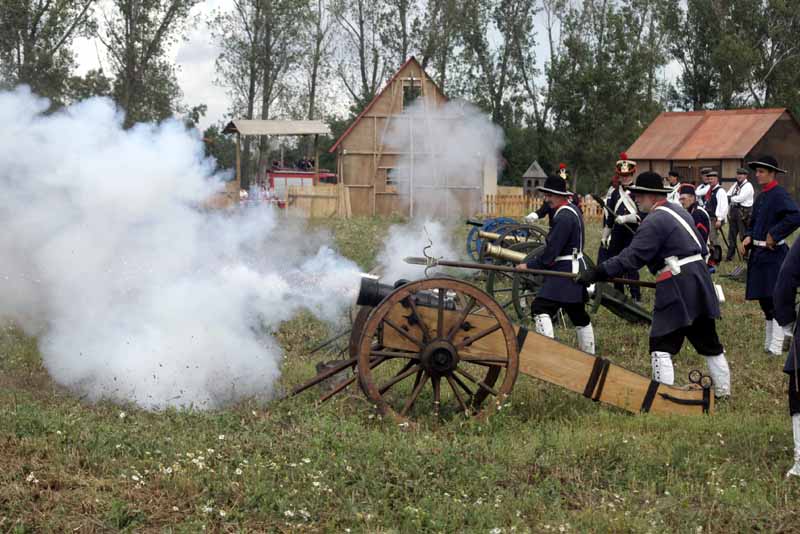 Völkerschlacht Großbeeren (5) Feldkanonen