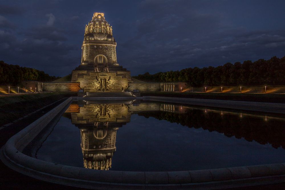 Völkerschlachtdenkmal 22 Uhr