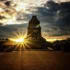 Völkerschlachtdenkmal am Morgen