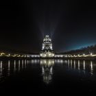 Völkerschlachtdenkmal bei Nacht