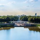 Völkerschlachtdenkmal - Blick auf Leipzig