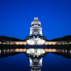 Völkerschlachtdenkmal in der blauen Stunde