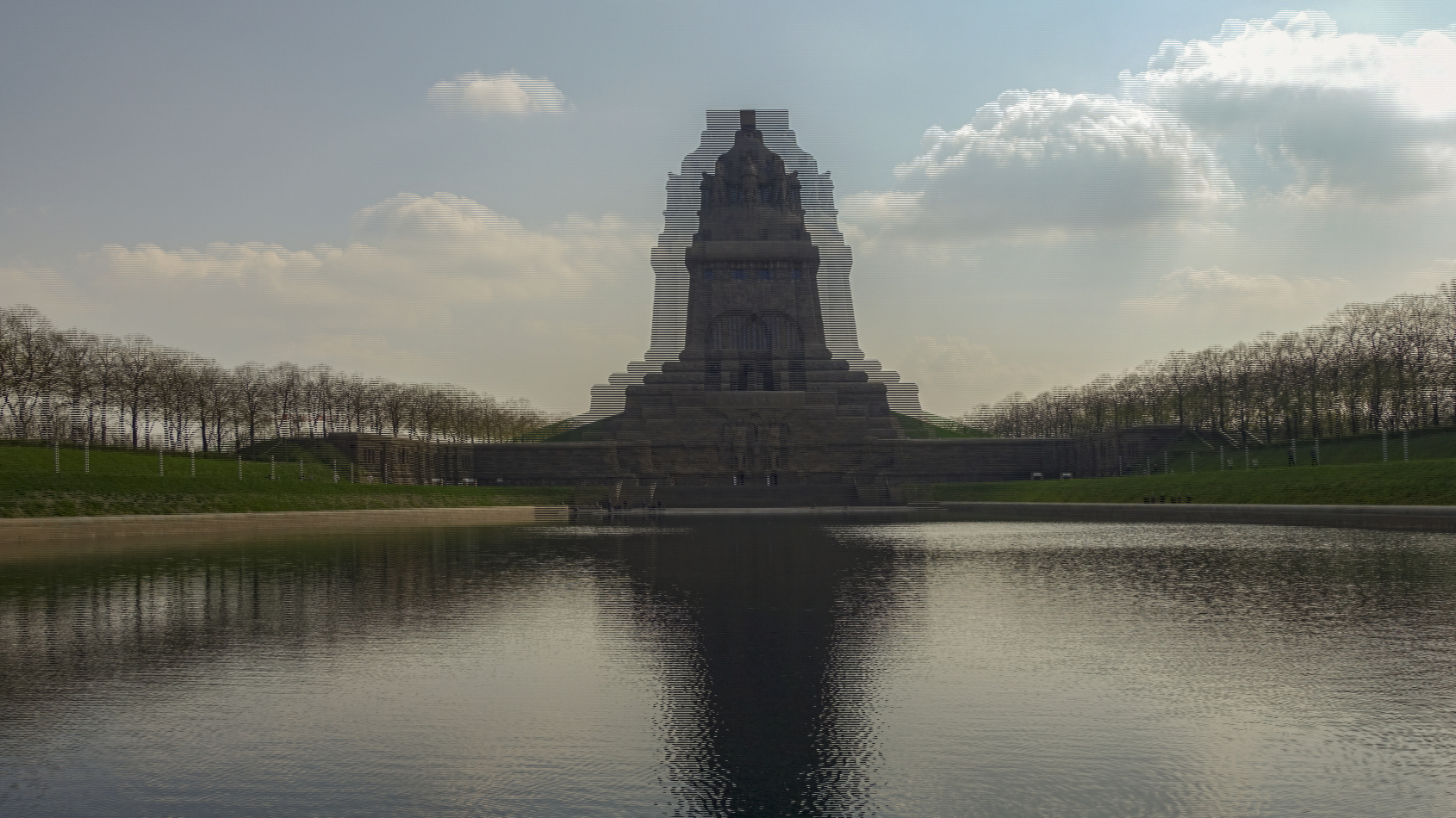 Völkerschlachtdenkmal in Leipzig 4 (3D)