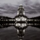 Völkerschlachtdenkmal Leipzig B&amp;W