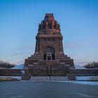 Völkerschlachtdenkmal Leipzig im Sonnenuntergang