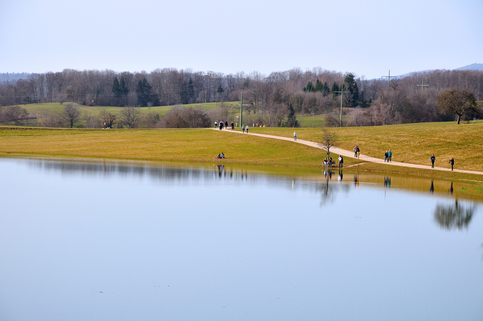 Völkerwanderung zum Eichenersee DSC_7268