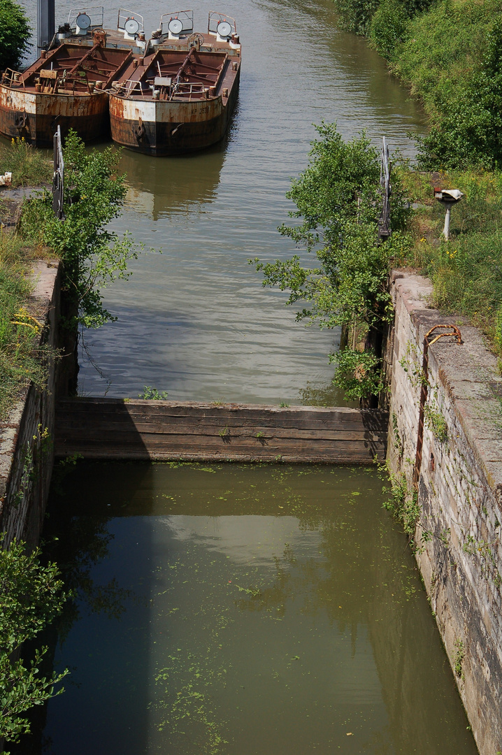 Völklingen alte Schleuse