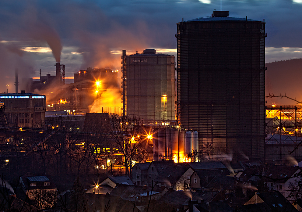 Völklingen im Morgenlicht