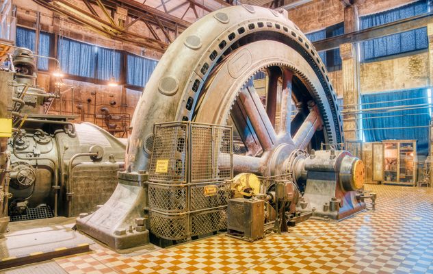 Völklinger Hütte - Schwungrad