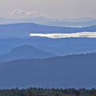 Völlig überraschend gab es gestern die 123km Sicht ins Riesengebirge...