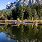 Völser Weiher am Schlern in Südtirol