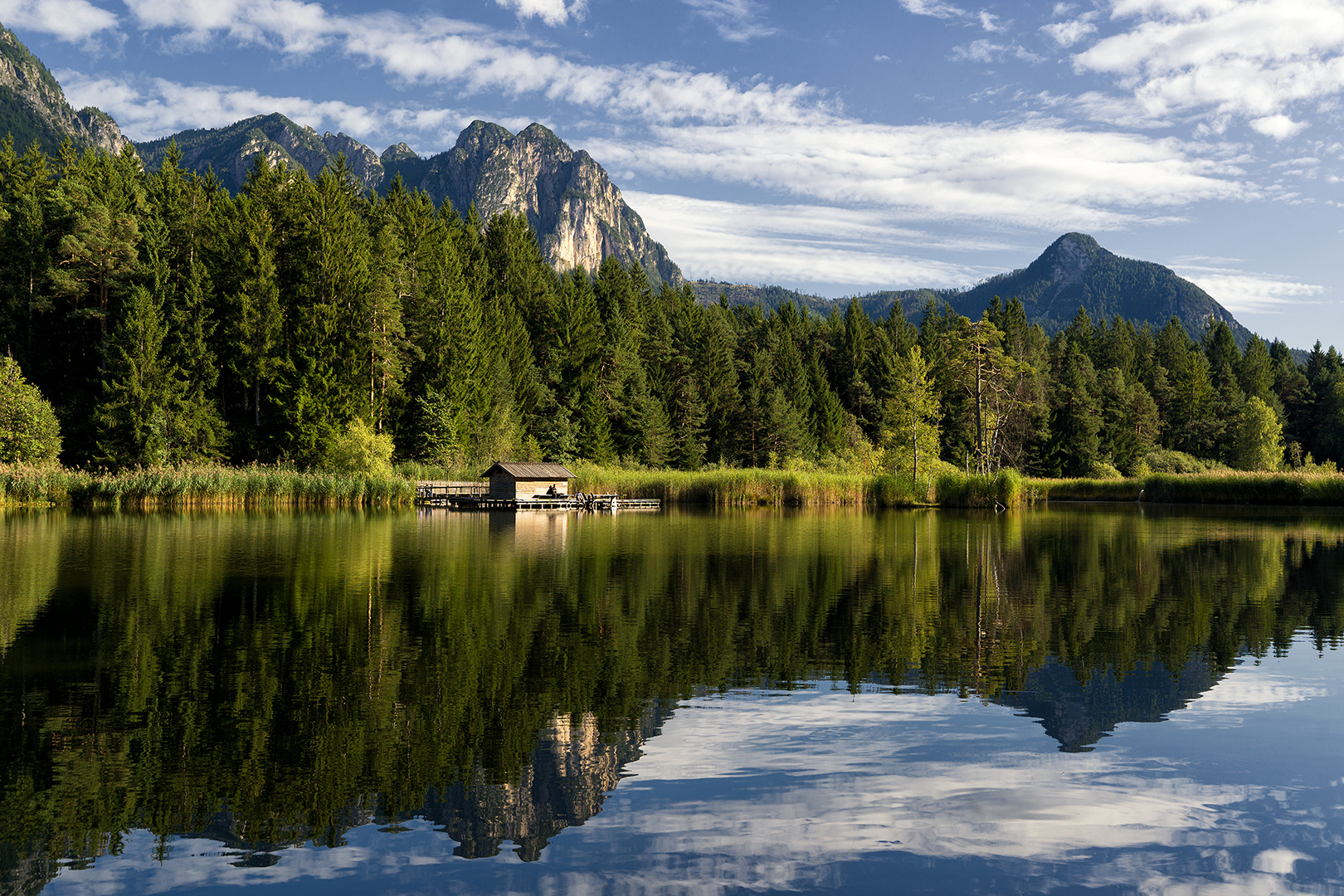 Völser Weiher im September