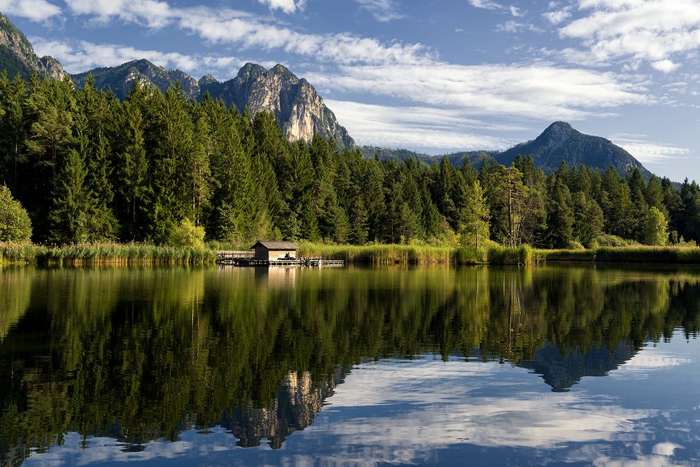 Völser Weiher im September