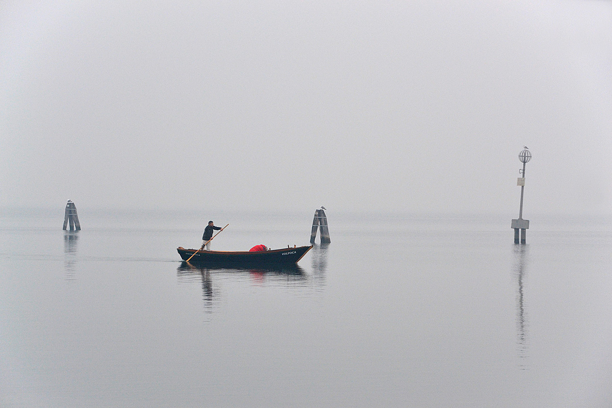 Voga nella nebbia ...