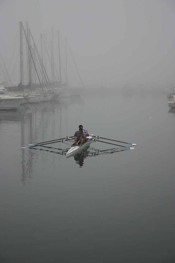 Vogando nella nebbia