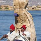 Vogare sul lago Titicaca